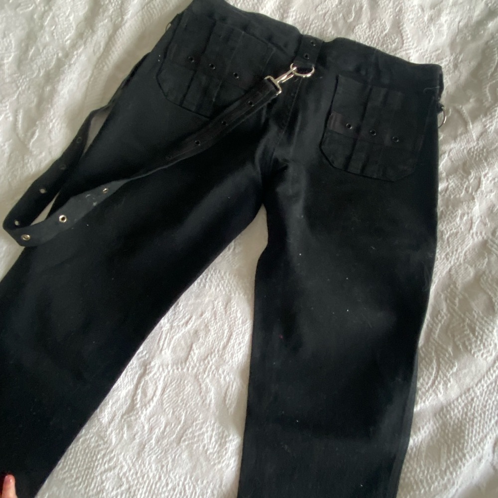 Tripp NYC Y2K NWOT Skinny Strapped Pants sz 5 - Picture 5 of 7